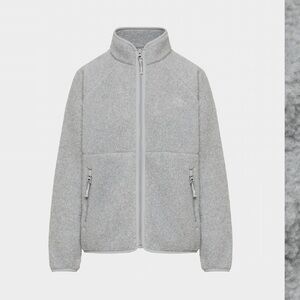 Aritzia TNA Polartec Thermal Pro Raglan Mockneck Zip-up